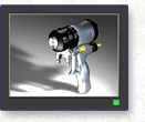 3D animation: taking apart Fusion gun